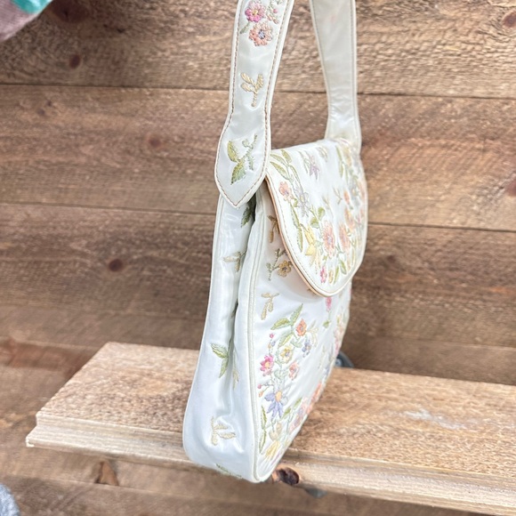 Vintage Original Marheta Rio de Janeiro Embroidered Handbag | Made in Brazil - Picture 3 of 7